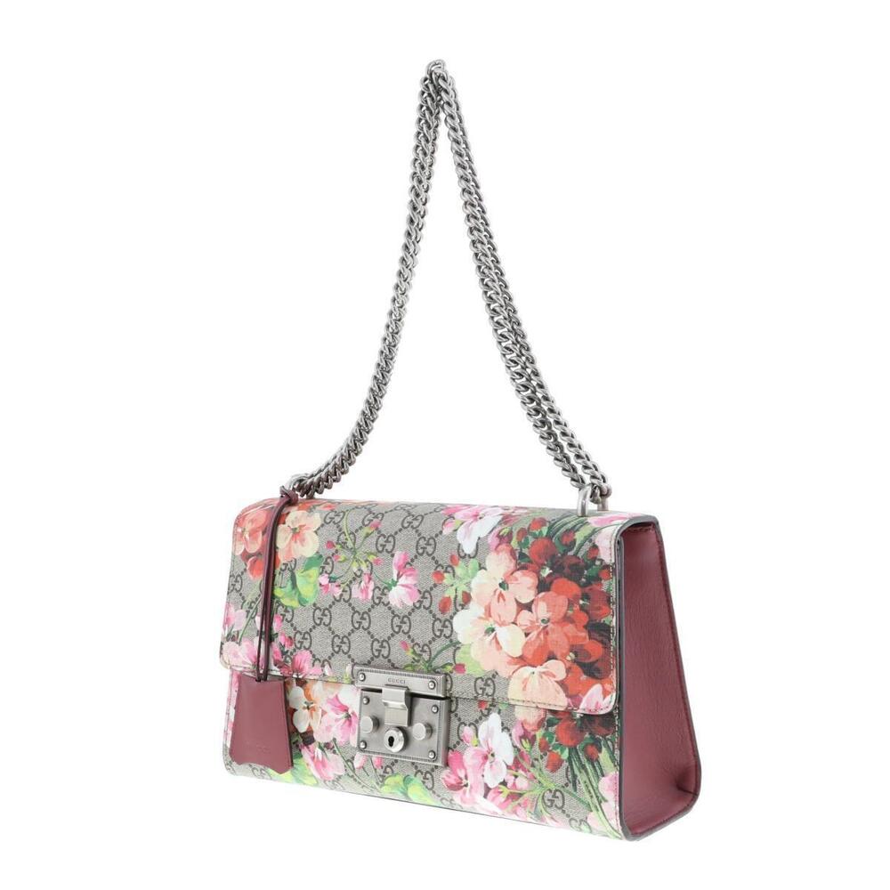 Gucci Messenger Padlock Shoulder GG Supreme Bag